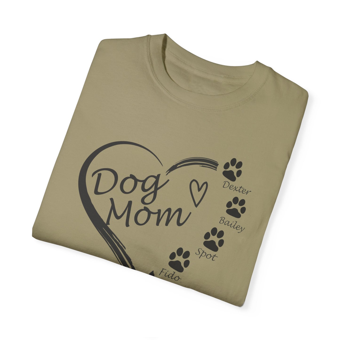 Personalized Comfort Colors Dog T Shirt, Retro Dog Shirt, Custom Pet Shirt, 90s shirt, Women Tee Unisex Garment-Dyed T-shirt