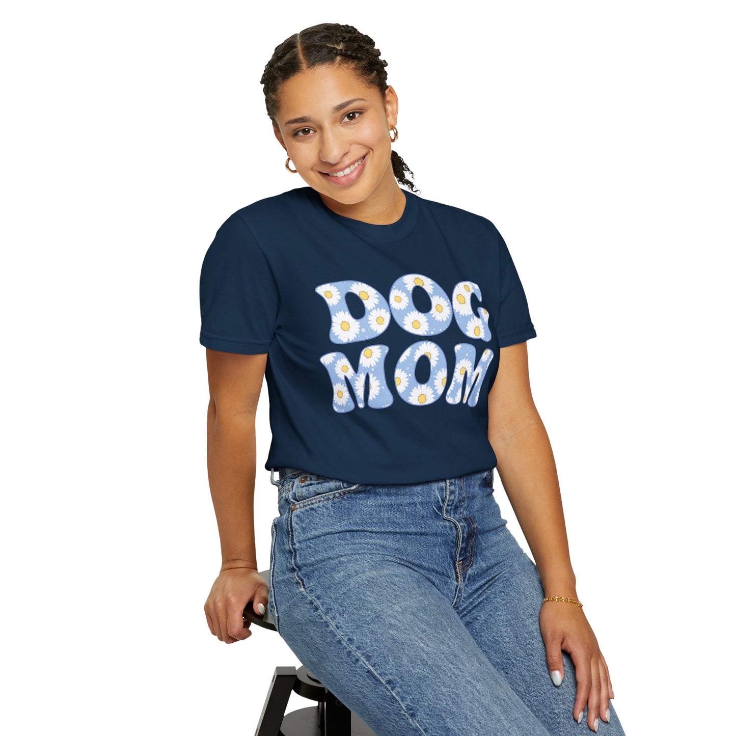 Dog Mom T-shirt Unisex Garment-Dyed T-shirt Great gifts for Mother's Day