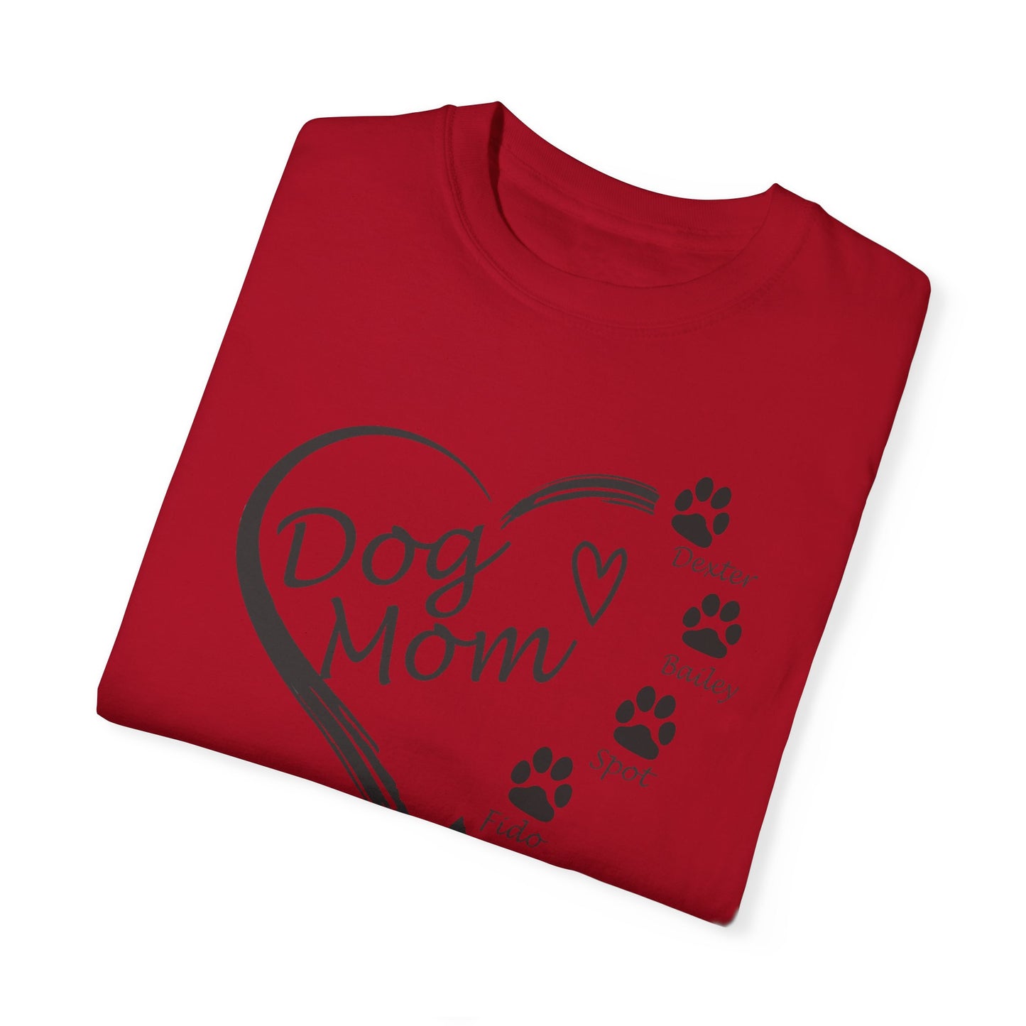Personalized Comfort Colors Dog T Shirt, Retro Dog Shirt, Custom Pet Shirt, 90s shirt, Women Tee Unisex Garment-Dyed T-shirt