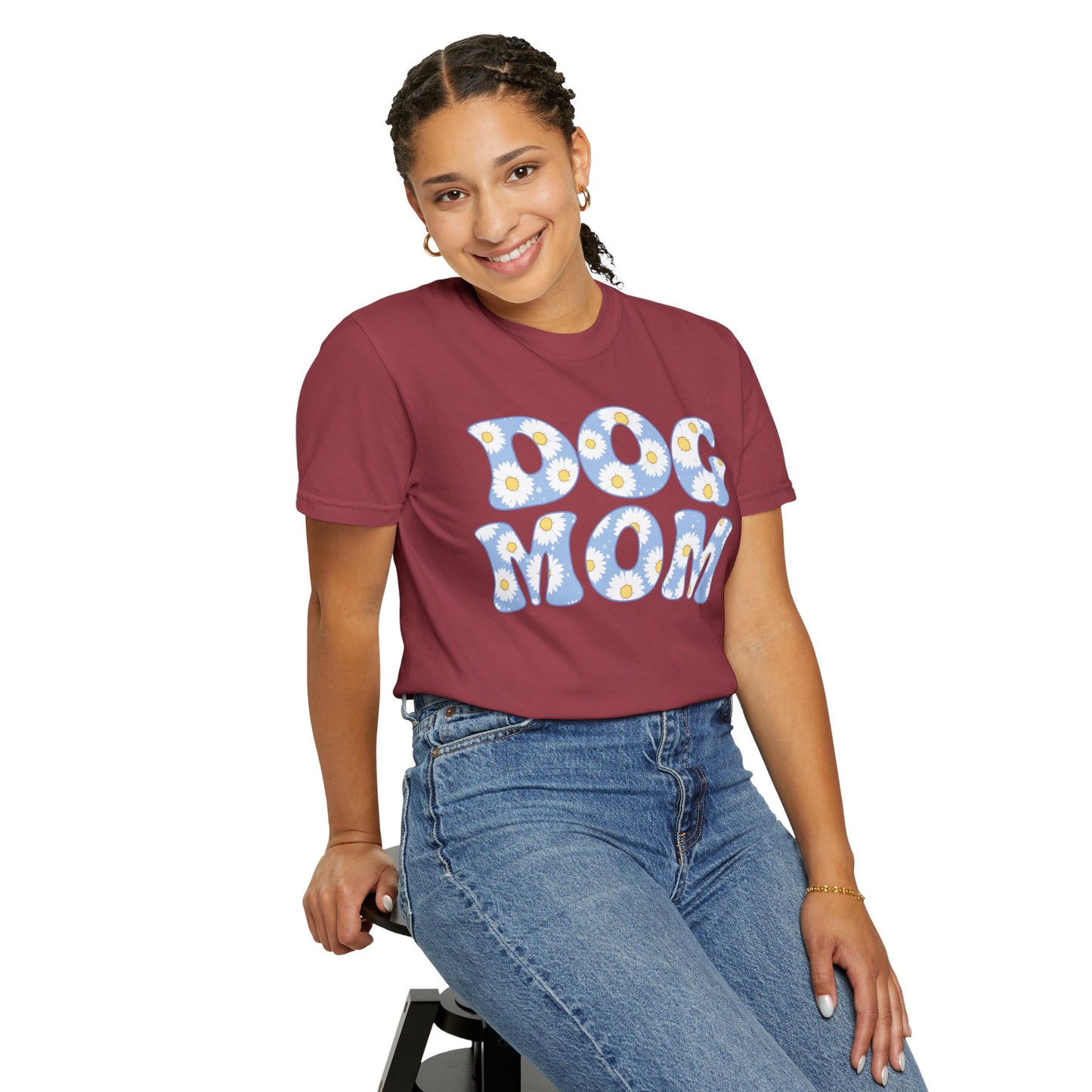 Dog Mom T-shirt Unisex Garment-Dyed T-shirt Great gifts for Mother's Day