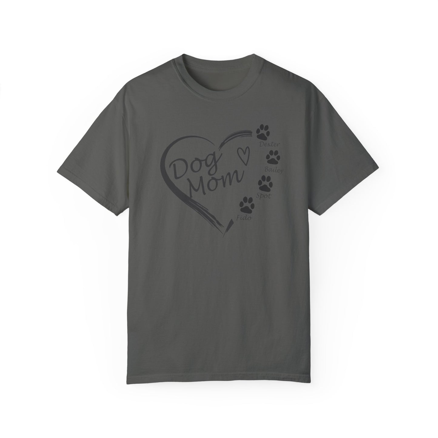 Personalized Comfort Colors Dog T Shirt, Retro Dog Shirt, Custom Pet Shirt, 90s shirt, Women Tee Unisex Garment-Dyed T-shirt