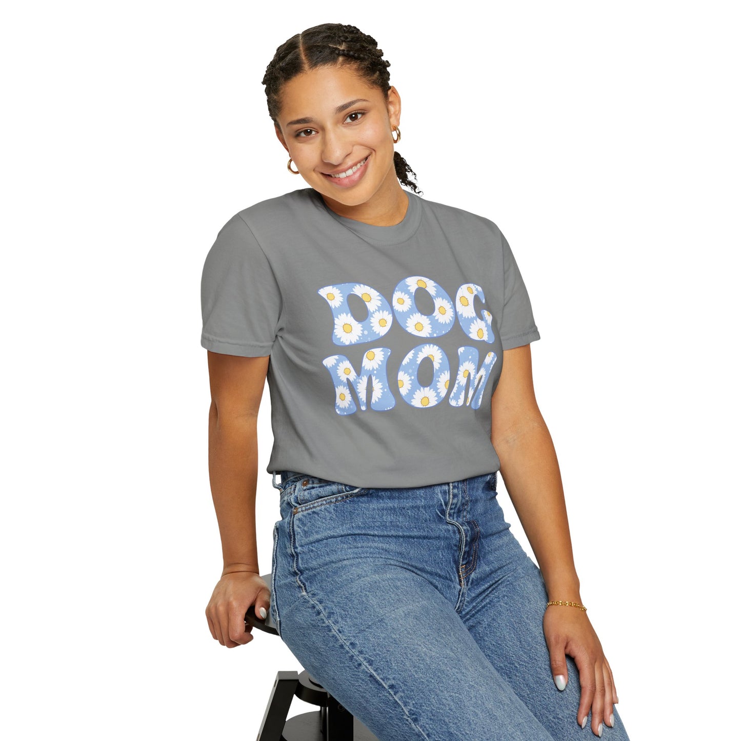 Dog Mom T-shirt Unisex Garment-Dyed T-shirt Great gifts for Mother's Day