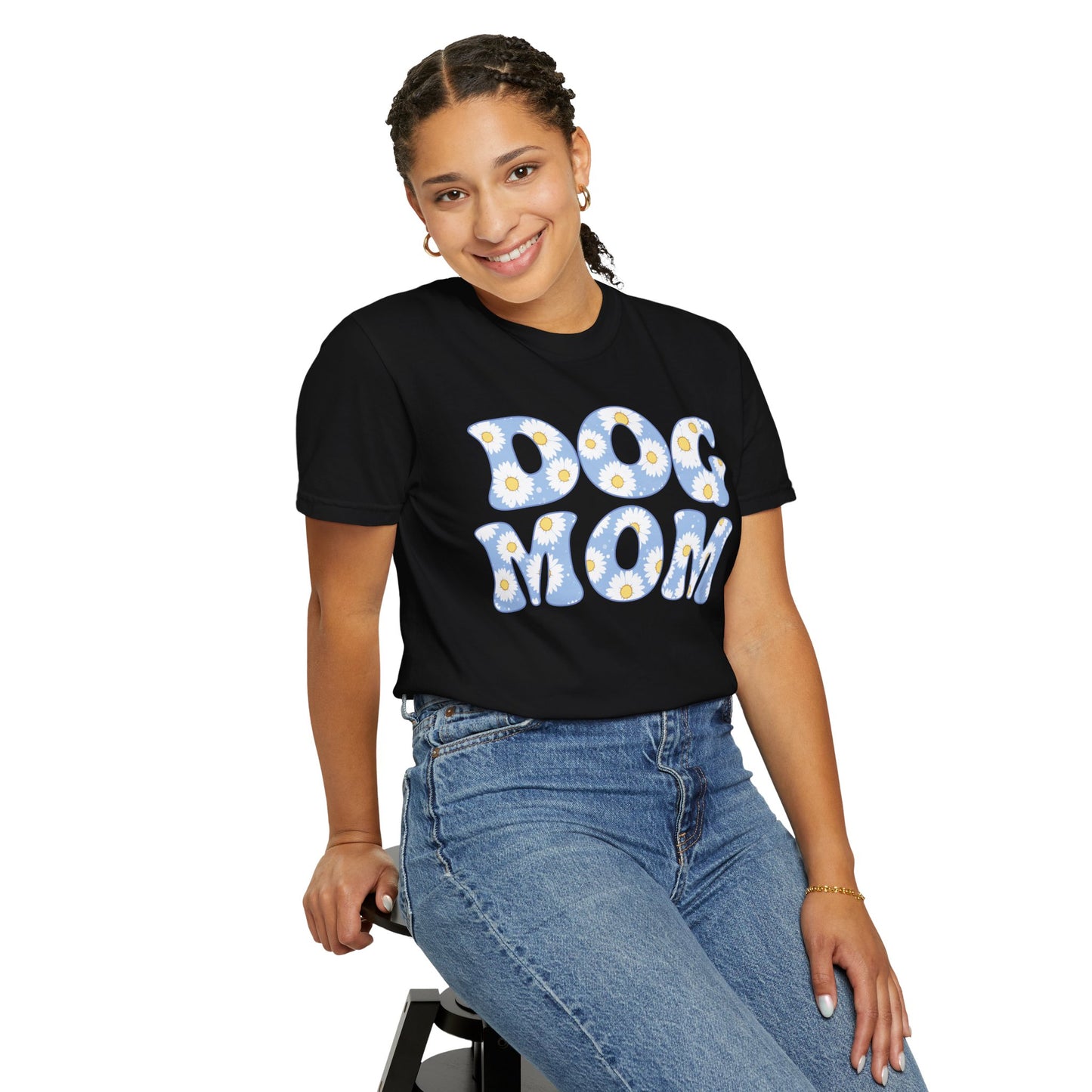 Dog Mom T-shirt Unisex Garment-Dyed T-shirt Great gifts for Mother's Day