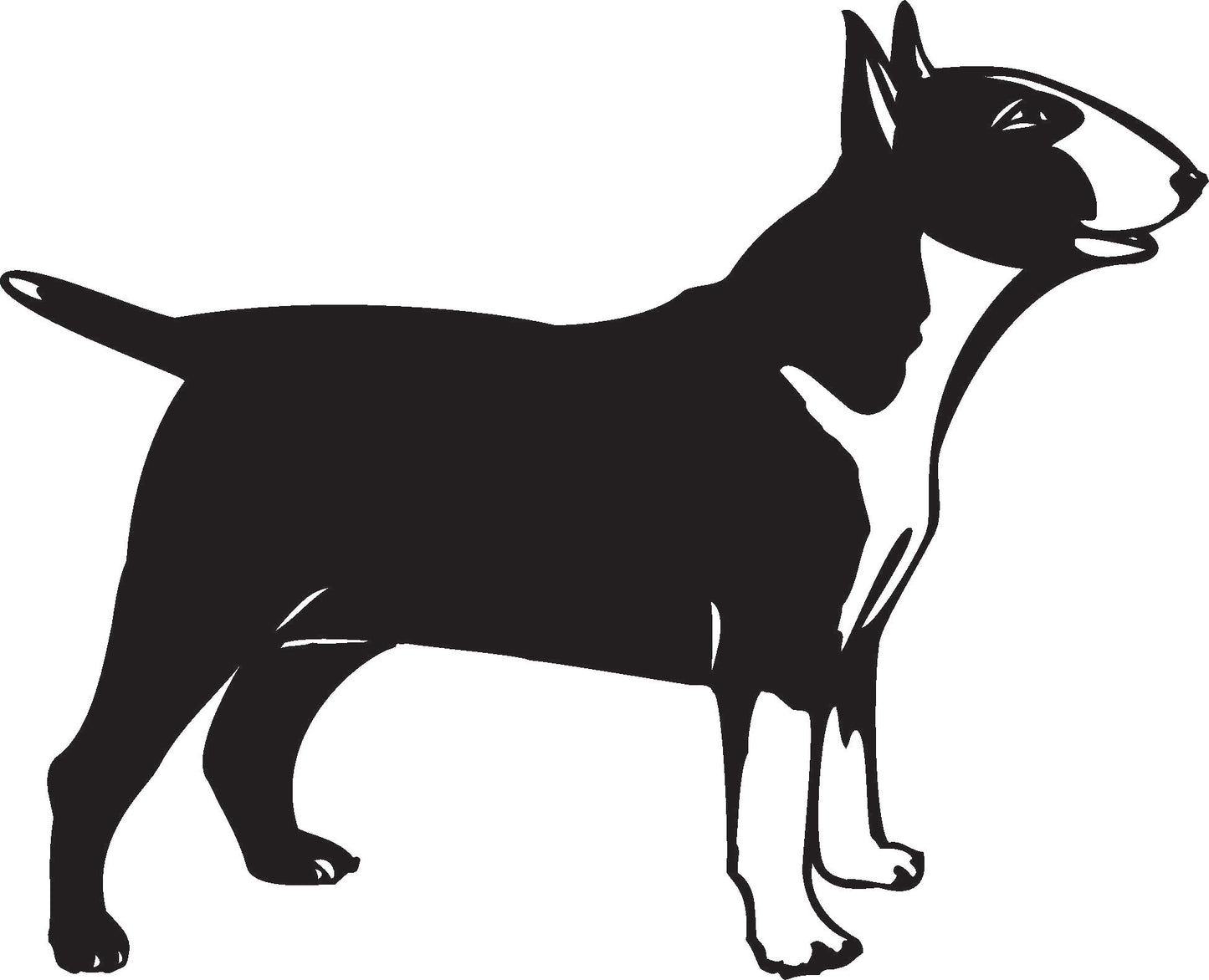 Bull Terrier Vinyl Decal / Sticker