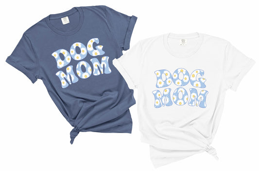 Dog Mom T-shirt Unisex Garment-Dyed T-shirt Great gifts for Mother's Day
