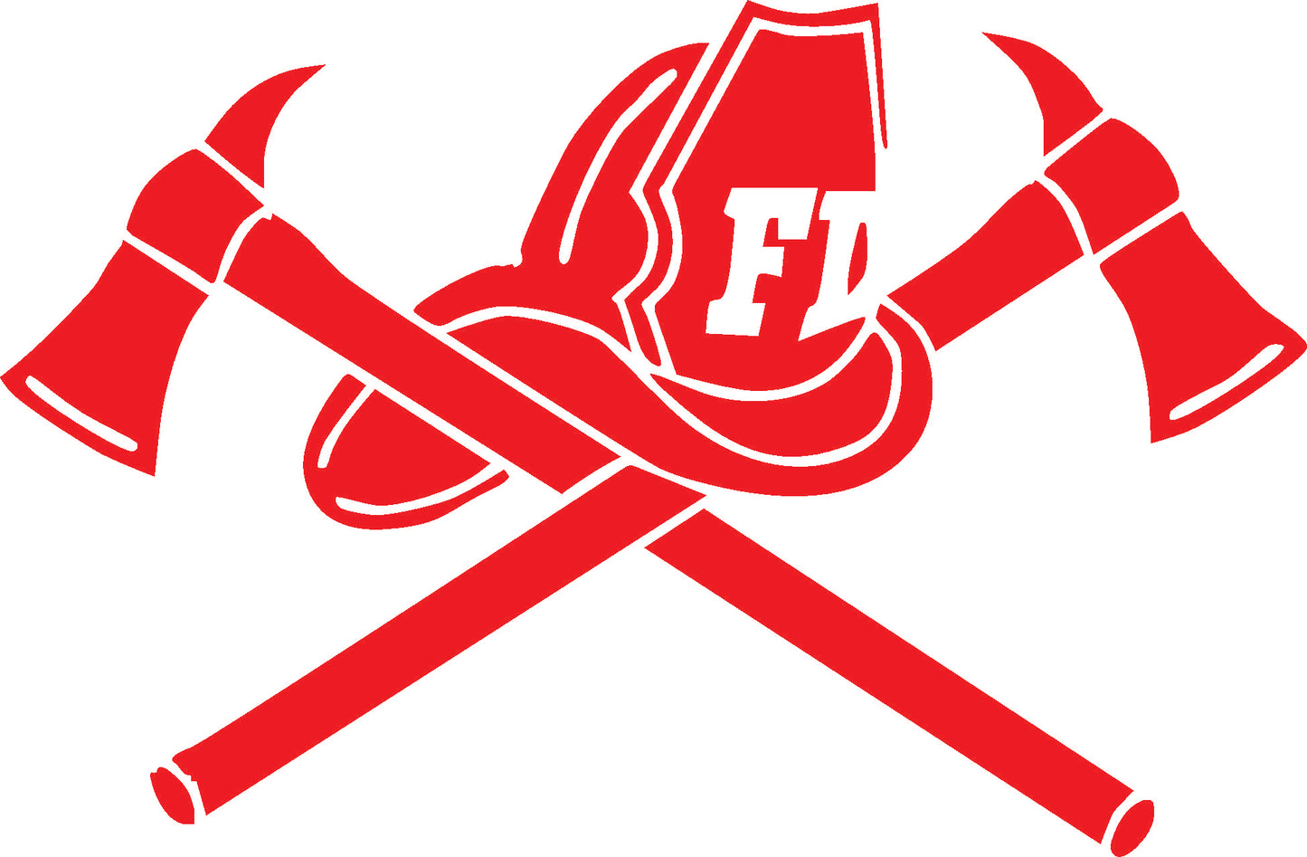 Firefighter Axe Decal / Sticker