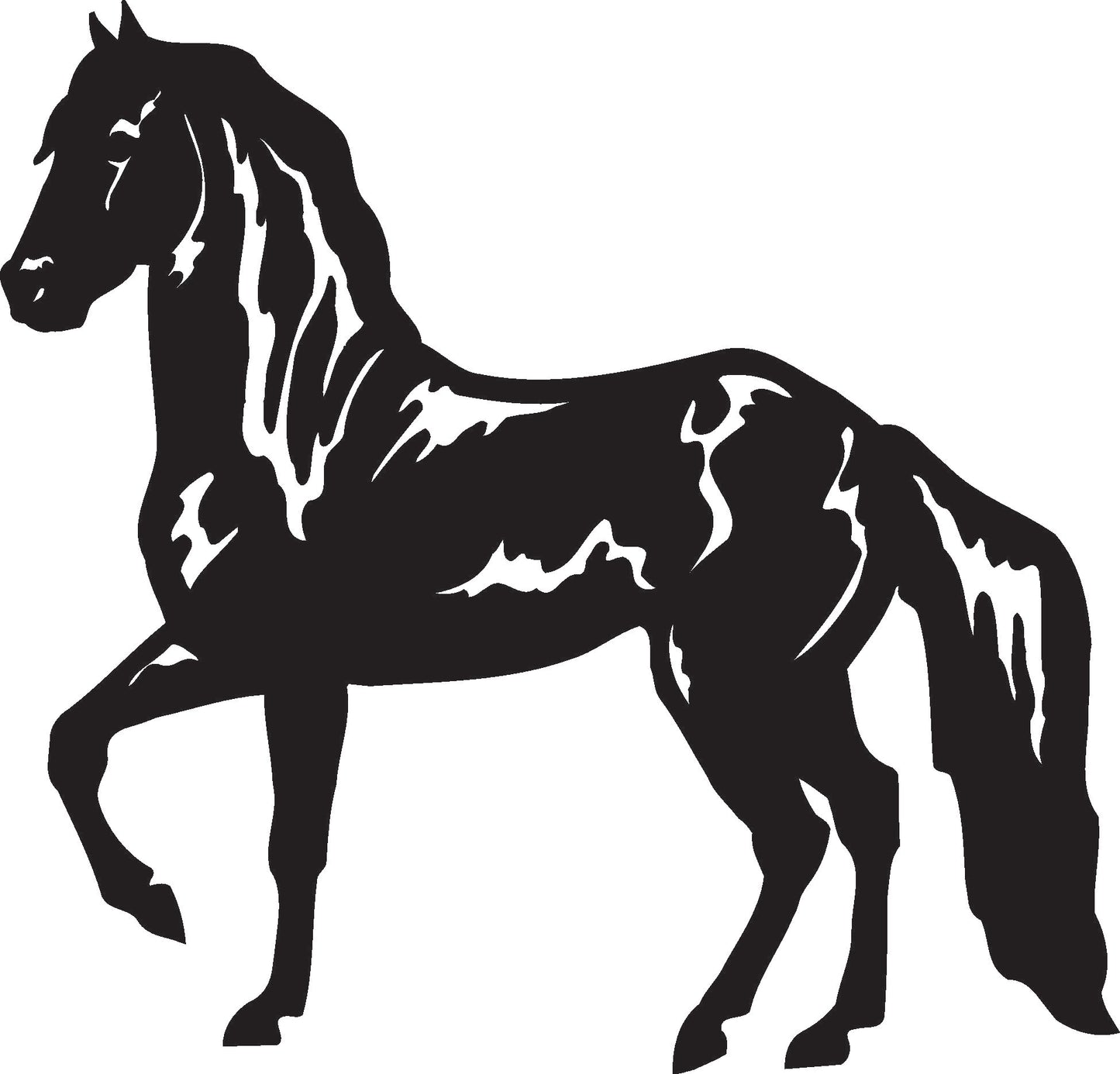 Paso Fino Horse Vinyl Decal / Sticker