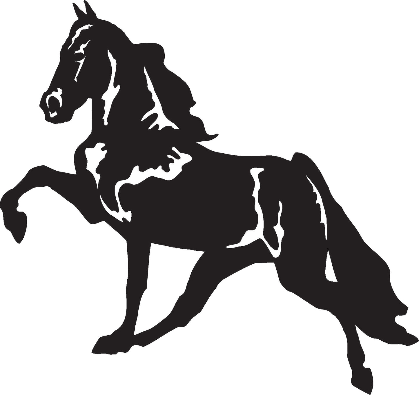 Walking Horse Vinyl Decal / Sticker