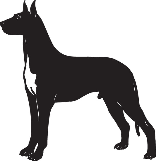Great Dane dog Decal / Sticker