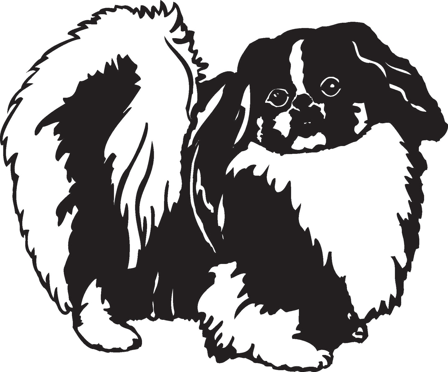 Pekingese dog Decal / Stickers