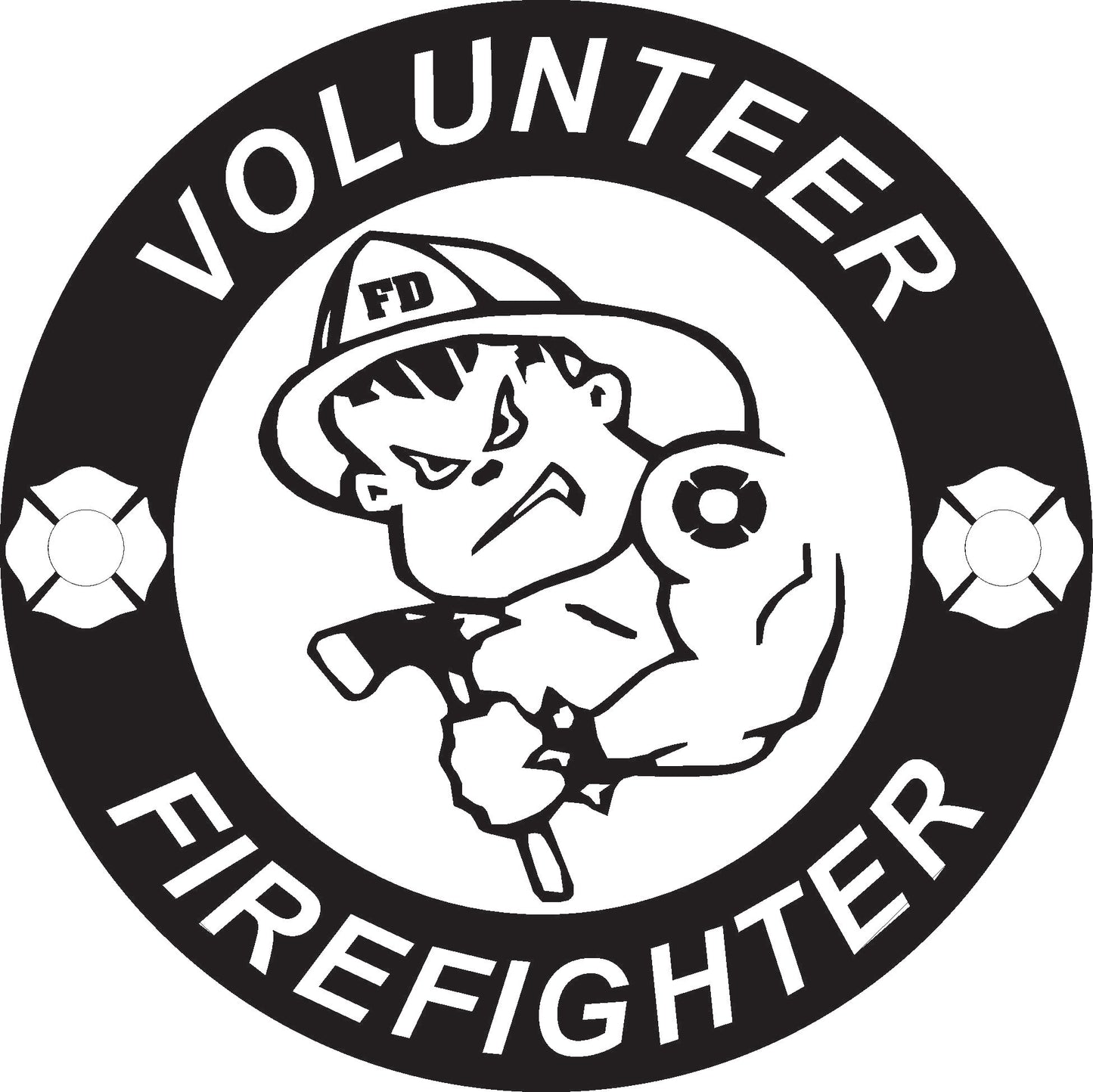 Volunteer Firefighter Decal / Sticker
